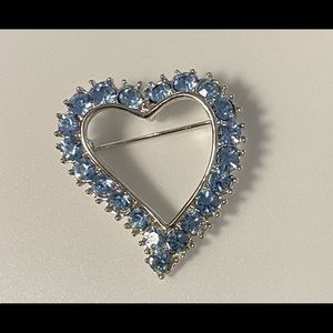 Vintage Sarah Coventry Heart Brooch/Pin